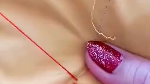 Very useful trick😆#foryou #sewing #trick #LifeHack #satisfying #LearnOnTikTok #DIY #funny #useful #f