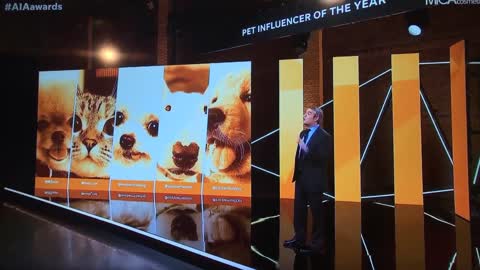 Tucker Budzyn wins the Pets American Influencer Award!