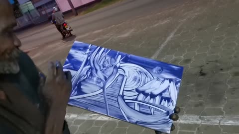 Amazing Street Artist from Suriname