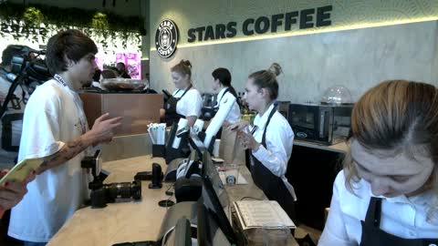 After Starbucks exit, 'Stars Coffee' debuts in Russia