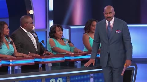 Biggest game show falls ever! Family feud....