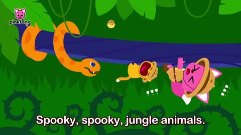 Spooky Jungle Animals | Animal Songs of Pinkfong Ninimo | Pinkfong Kids Song