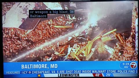 Baltimore house explosion leaves 3 hurt