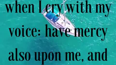 Hear, O LORD, when I cry with my voice: have mercy also upon me, and answer me