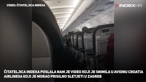 Avion CA prisilno sletio u Zagreb