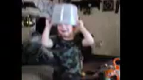 Bucket headed baby