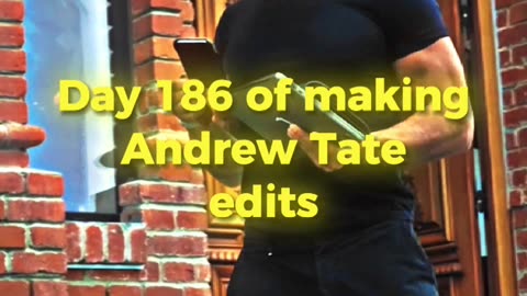 Day 186 of making Andrew tate edits #tatebrothers #andrewtate #shortfeed #trending #edit #viraledit