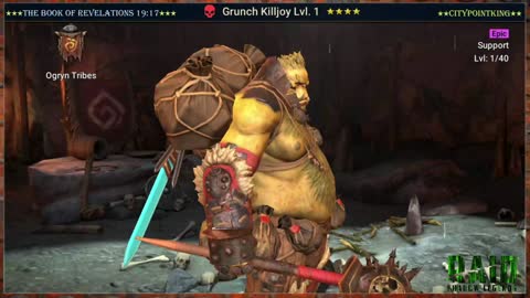 Raid Shadow Legends - Grunch Killjoy - Classic Skin