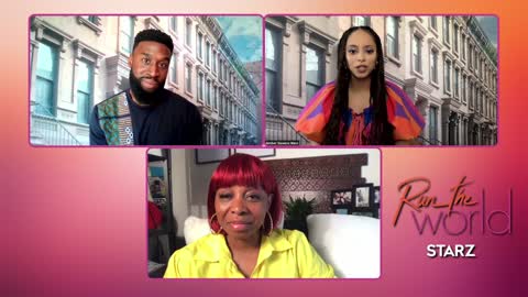 Bresha Webb and Jay Walker talk about Starz series 'Run the World'