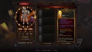 Diablo 3 Necromancer action grinding some rifts