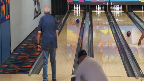 Three Old Guys Bowling - August 8, 2022