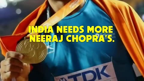 The Golden Boy Neeraj Chopra 💪🐐 #trending #motivationalquotes #trendingshorts #google