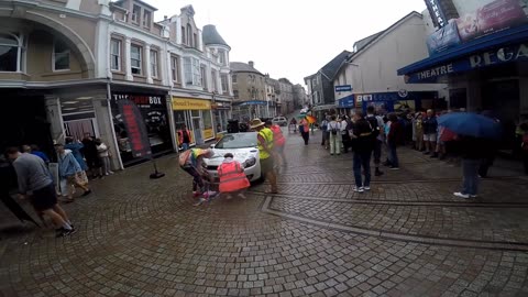 Redruth Gay LGBTQIA+ Pride Cornwall England. GoPro 1 21st July 2022.