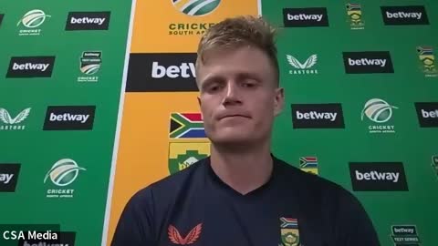 Watch: Proteas batsman Ryan Rickelton on his Test debut