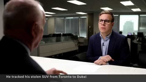 A Toronto guy tracks a stolen SUV to Dubai using AirTags.