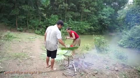 Survival skills encounter stray ducks