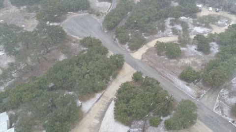 Bergheim Texas Snow 1/10/2021