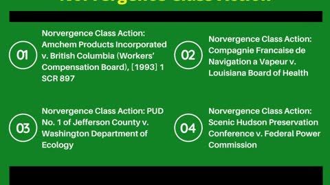 Norvergence Class Action - Different Environmental Lawsuits across the Globe