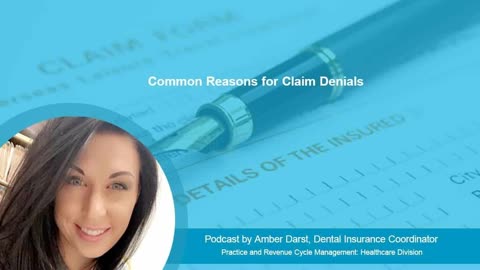 Common Reasons for Dental Claim Denials