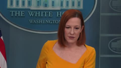 Psaki on Russia sanctioning Biden: "I would first note that President Biden is a junior, so they may have sanctioned his dad, may he rest in peace"