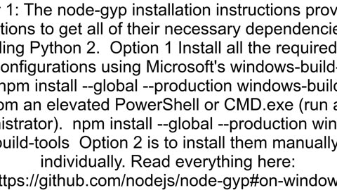 gyp ERR stack Error Can39t find Python executable