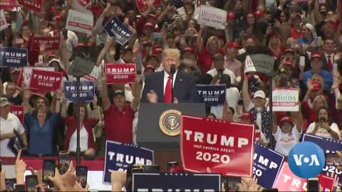 Trump Rallies Supporters in Texas