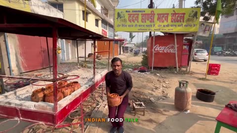 सुबह 7 बजे से भीड़ लगती है इनकी मटन मेकिंग देखने - UNIQUE MUTTON MAKING - PATNA STREET FOOD - INDIAN