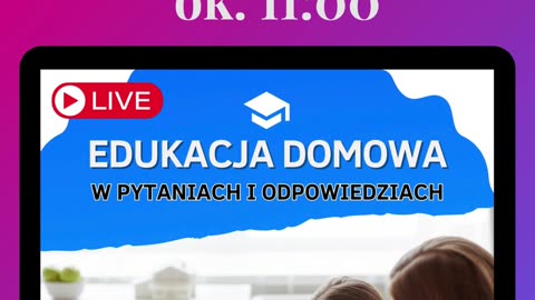 Już Dziś 11:00 Warsztaty Domowej Edukacji Szczecin