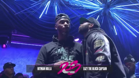 Hitman Holla vs. Eazy The Block Captain MOST ANTICIPATED RAP BATTLE