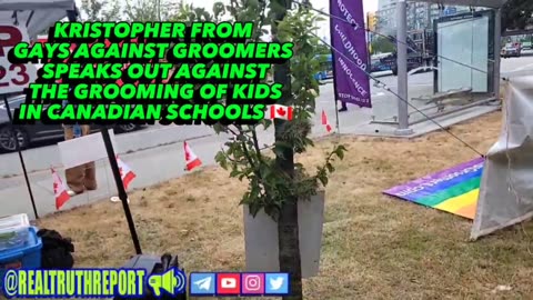 GAYS AGAINST GR00MERS SPEAKS 0UT IN FR0NT OF BCTF (BRlTlSH C0LUMBlA TEACHERS FEDERATlON) AB0UT WHAT'S HAPPENlNG IN CANADlAN SCH00LS REGARDING S0Gl.