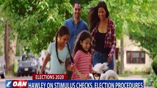 Sen. Hawley on stimulus checks, election procedures