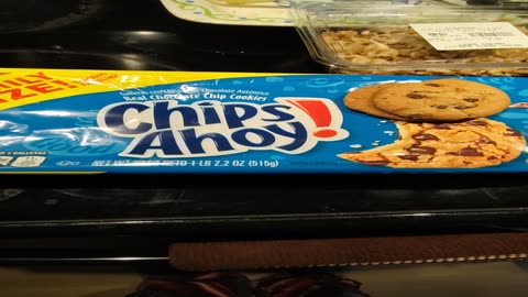 Eating Nabisco Family Size Chips Ahoy! Real Chocolate Chip Cookies, Dbn, MI, 10/16/23