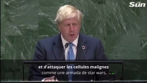 Boris Johnson abordait à l'ONU les nanotechnologies, le N.O.M mais pas que...