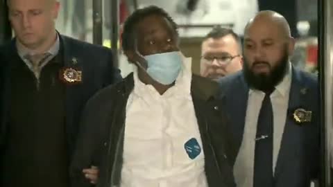 NYPD Detectives charged the 61 year old Simon Martial with murder for pushing .