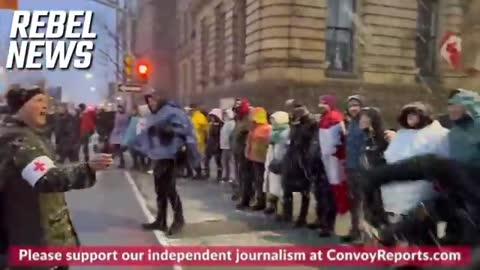 🇨🇦CANADA UNITING IN A SNOW STORM🇨🇦 *EMOTIONAL*❤️