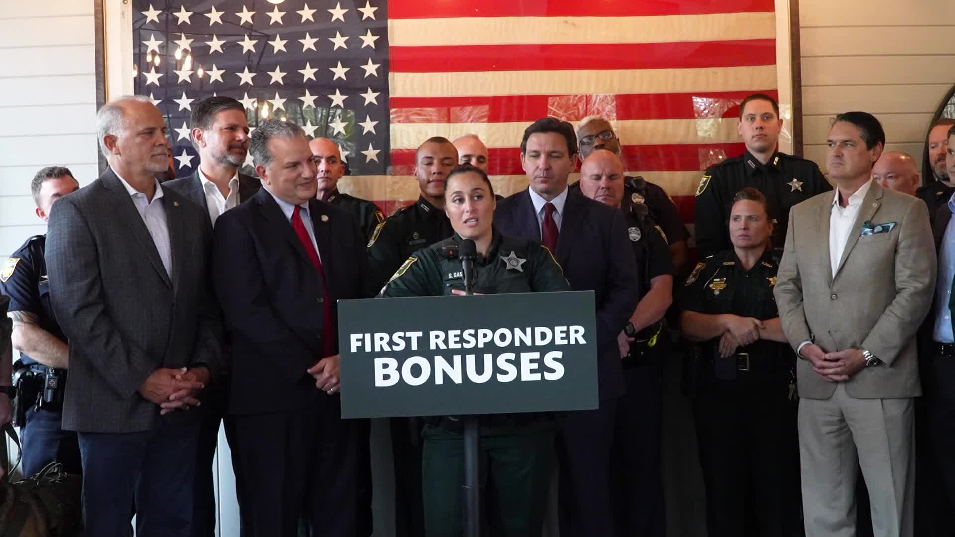 Corporal Stacci Sastre First Responders Will Receive 1,000 Bonuses