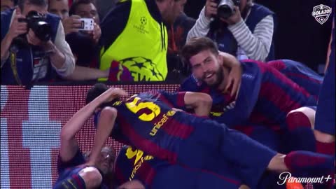 Lionel Messi Destroys Bayern's Jerome Boateng in 2015 UCL Semifinal