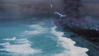 Monstrous Tornado Beach 4K