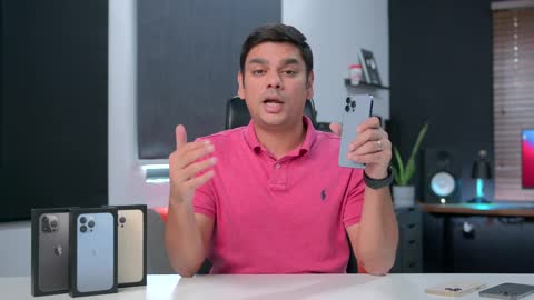 iPhone 13 pro Max unboxing in three colours