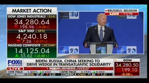 WAR DRUMS! Joe Biden Threatens Russia "We Will Respond If Russia Continues its Harmful Activities!"