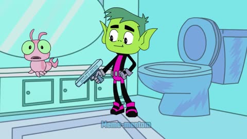 Dumb-O-Meter Beast boy (Animation)