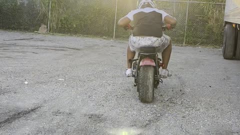 Mini bike fun