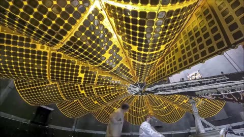 NASA's Lucy Mission Extends its Solar Arrays