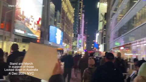 NEW YORKERS Stand and march against Australian Apartheid 4th Dec