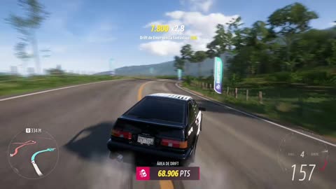 Forza Horizon 5 Trueno test drift