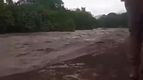 Creciente del río en Cimitarra