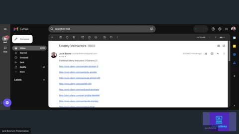 Udemy Instructors Trained By Jack Bosma