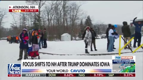 Focus shifts to NH after Trump dominates Iowa