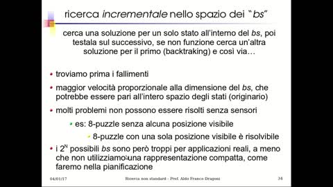 IA20.3 Ricerca nel mondo reale: Assenza o Carenza di Osservazioni