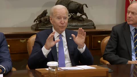 President Biden with Union and Business Leaders